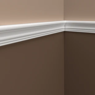 Молдинг Европласт 1.51.354 жёсткий 26х68х2000 мм