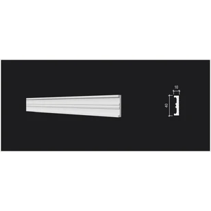 Молдинг Decor-Dizayn DD629 10х40х2000 мм
